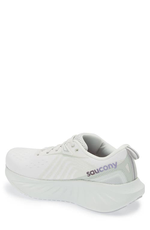 Shop Saucony Triumph 22 Running Shoe In White/foam