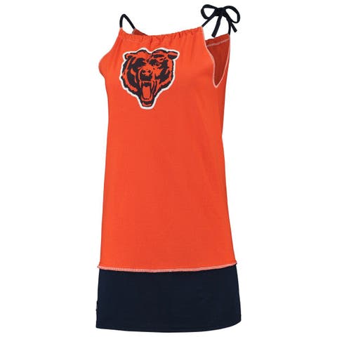 Refried Apparel Women's Royal Chicago Cubs Sleeveless Tank Dress