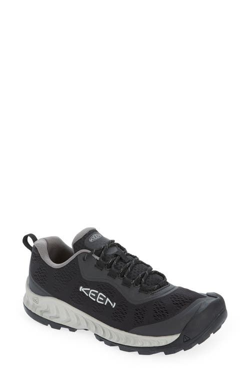 Shop Keen Nxis Speed Hiking Shoe In Black/vapor