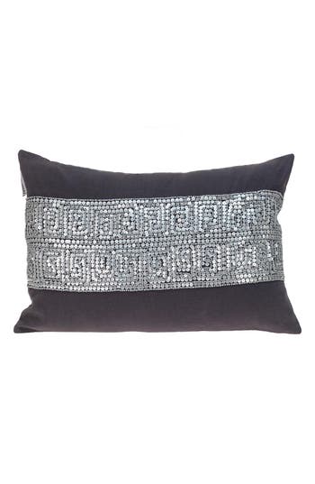 PARKLAND COLLECTION PARKLAND COLLECTION MISTY EMBELLISHED BEADED ACCENT PILLOW