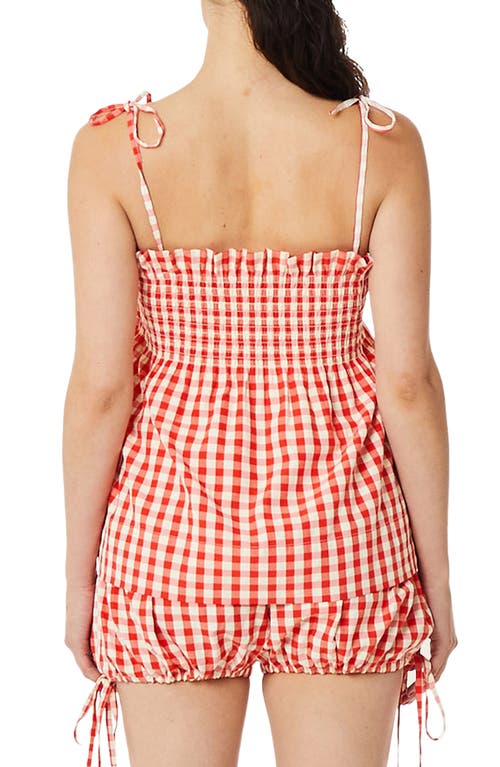 FIND ME NOW FIND ME NOW ODALINE SMOCKED CAMISOLE 