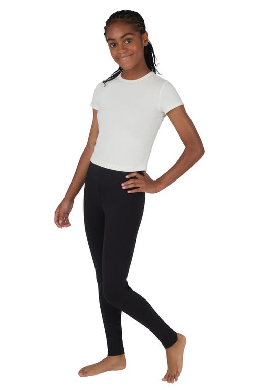 90 Degree By Reflex Kids' 2-pack Cargo Pocket Leggings In Black/bellwether Blue