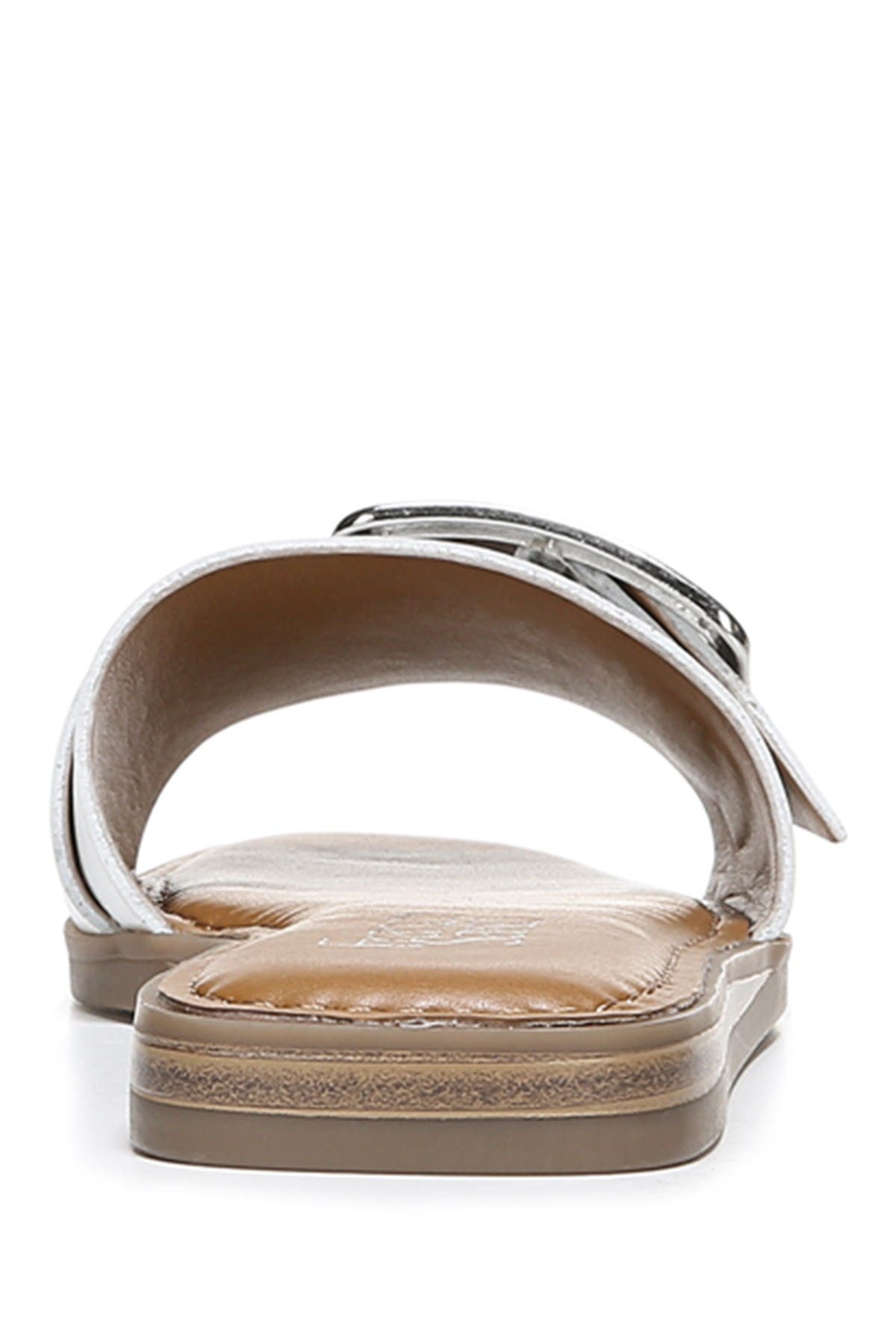 franco sarto uzo buckle slide sandal