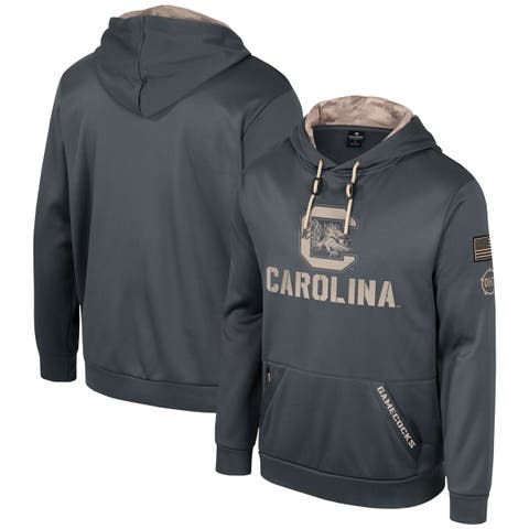 Men's Colosseum Charcoal South Carolina Gamecocks OHT Military ...