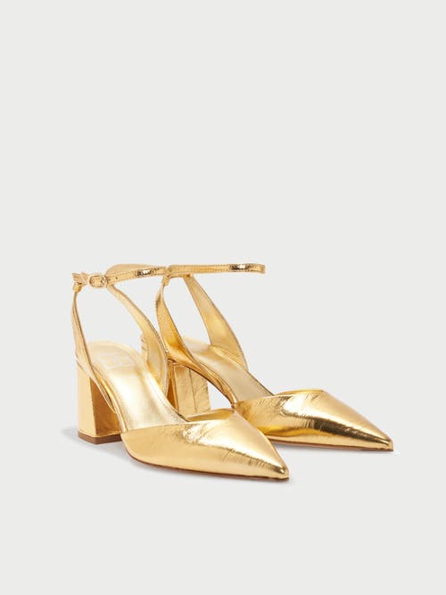 Shop Mavette Aurora Pump In Metallic Gold