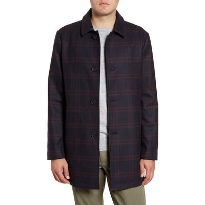 Bonobos Check Wool Blend Car Coat