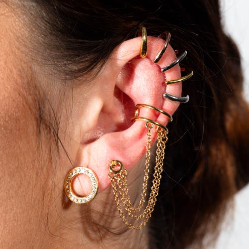 Lucy Quartermaine Women's Art Deco Halo Studs In Gold Vermeil In Gold
