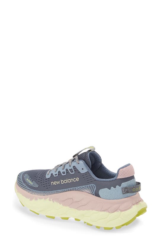 Shop New Balance Fresh Foam X More Trail V3 Sneaker In Arctic Grey/ Orb Pink