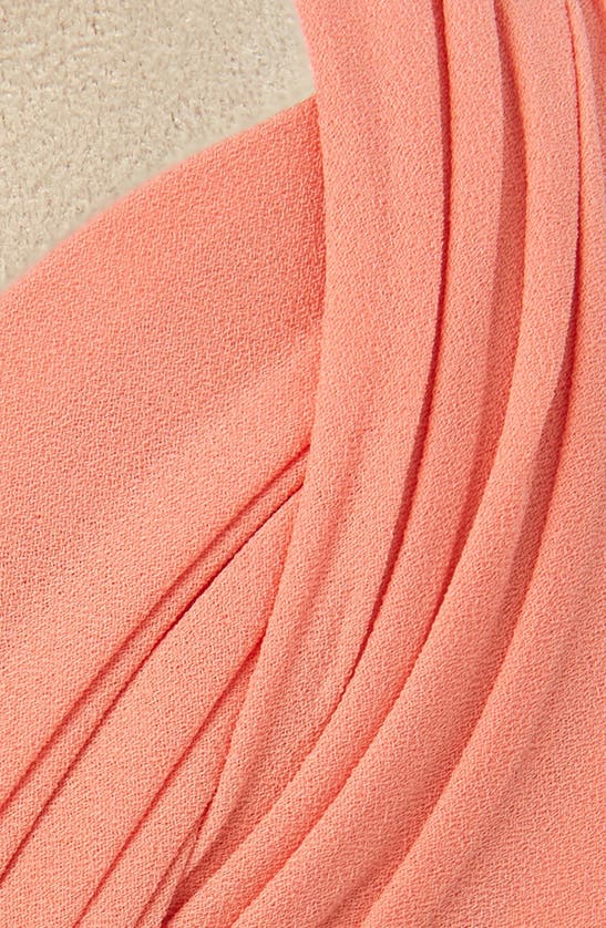 Shop Tasha Pleated Headband In Coral