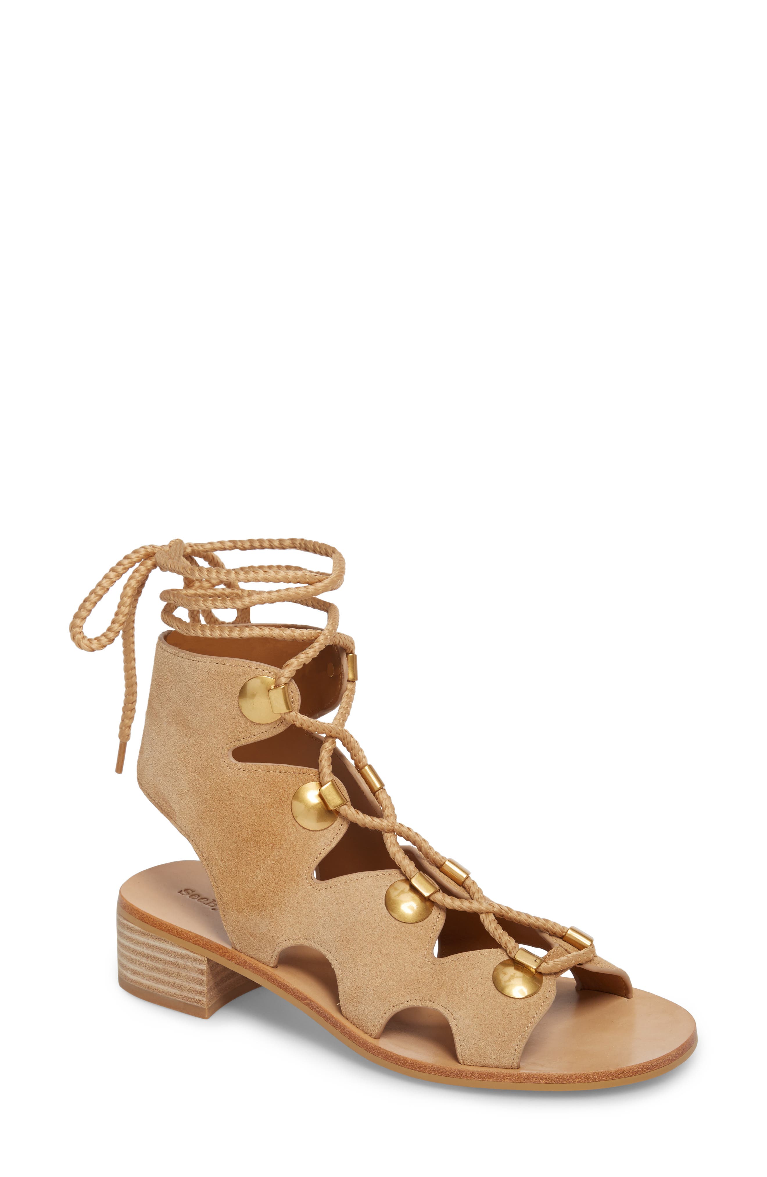 see by chloe gladiator sandals