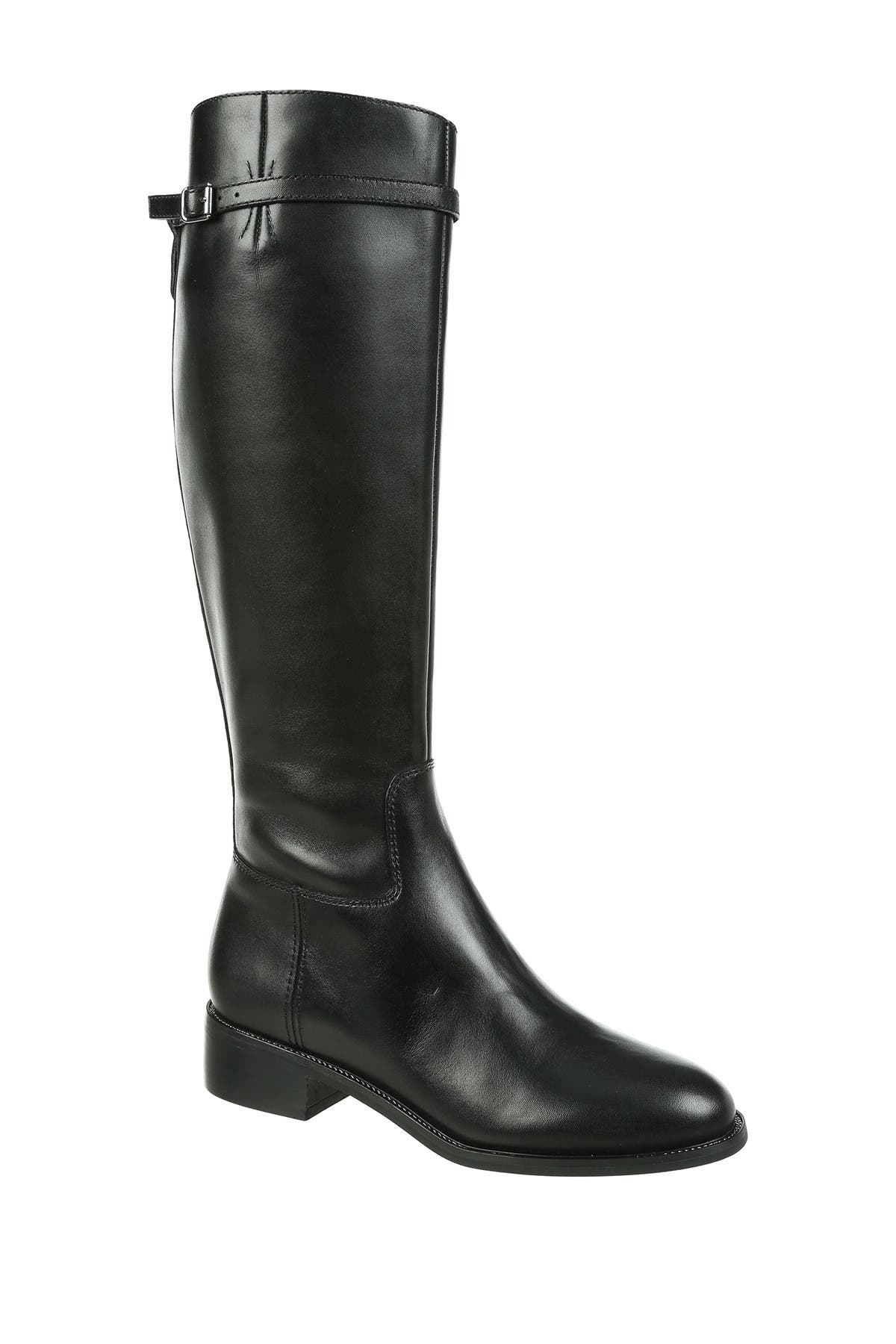 franco sarto black tall boots