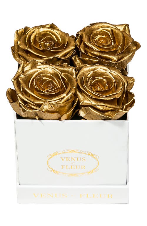 Venus ET Fleur Classic Le Petit Eternity Roses in Gold at Nordstrom