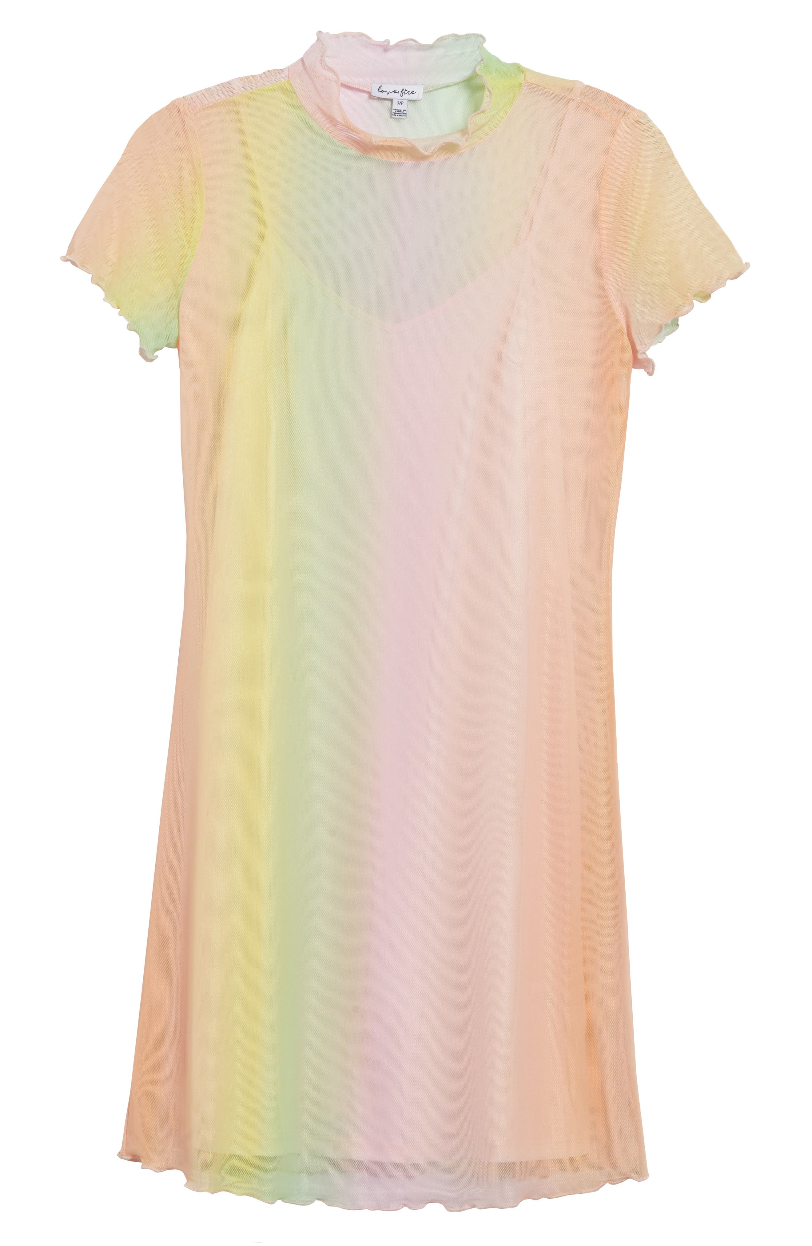 nordstrom rainbow dress