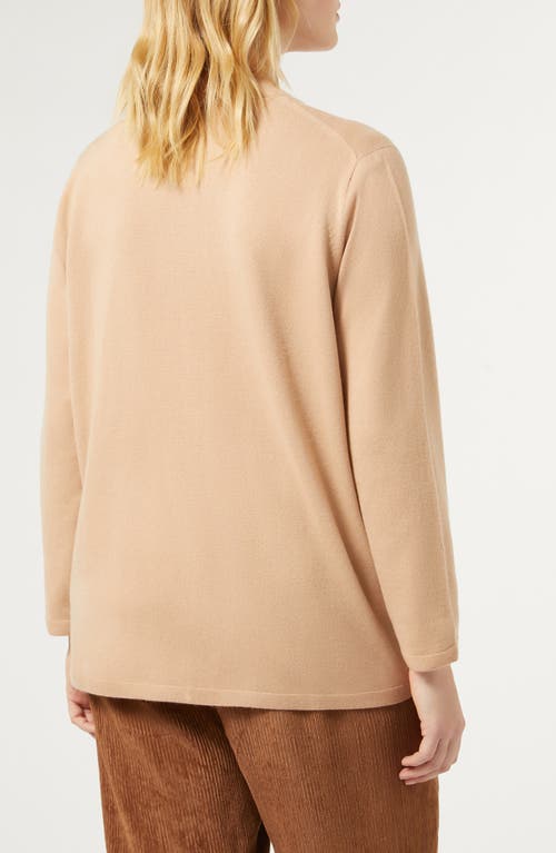 Shop Marina Rinaldi Colonia Cashmere Cardigan In Camel