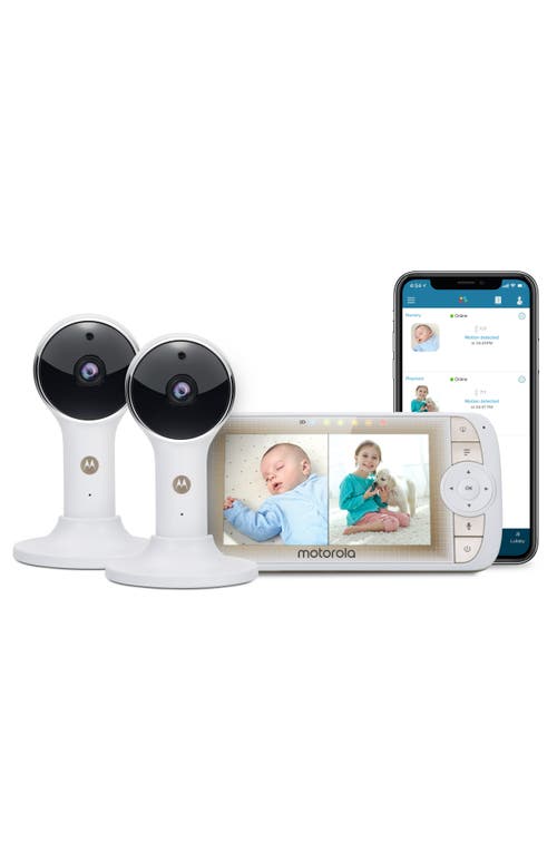 UPC 816479017827 product image for Motorola Lux65 Connect-2 Video Baby Monitor Twin Set in White at Nordstrom | upcitemdb.com