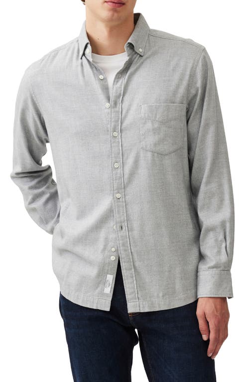 Shop Rodd & Gunn Barrhill Sports Fit Button-down Shirt In Smoke