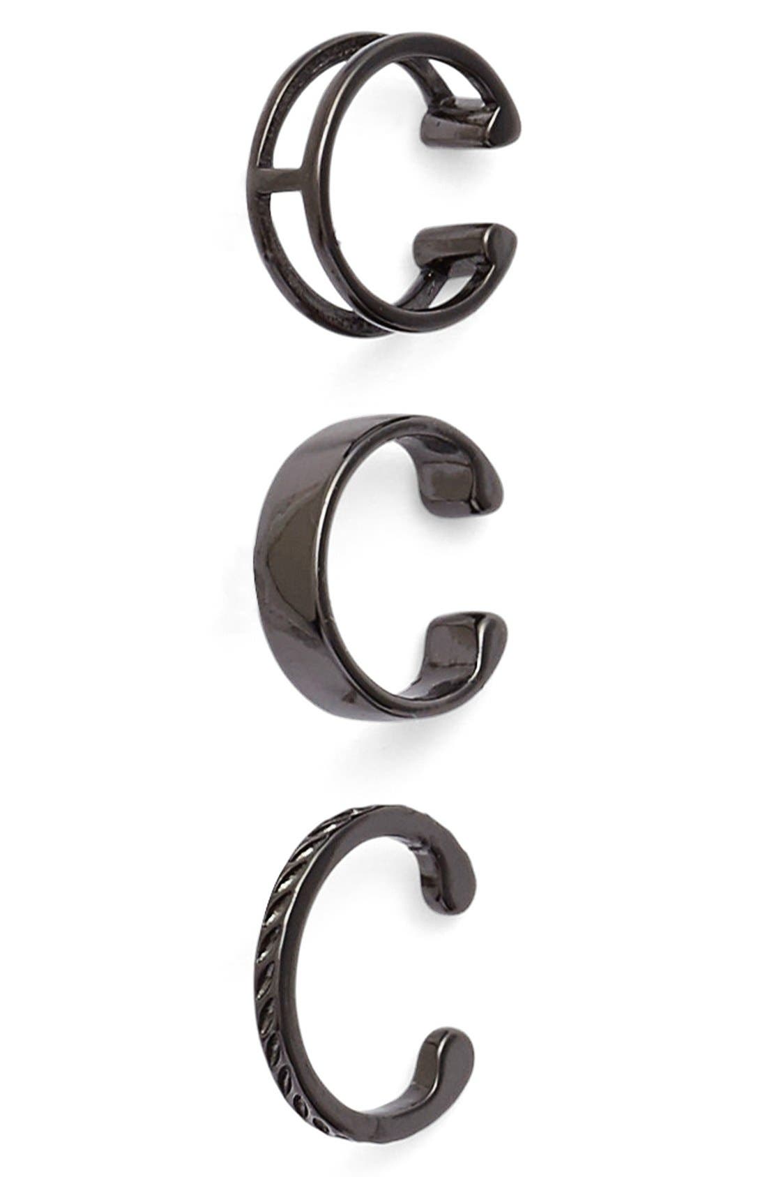 Kendra Scott 'Preston' Ear Cuffs (Set of 3) Nordstrom