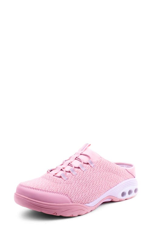 Austin Sneaker Mule in Pink Fabric