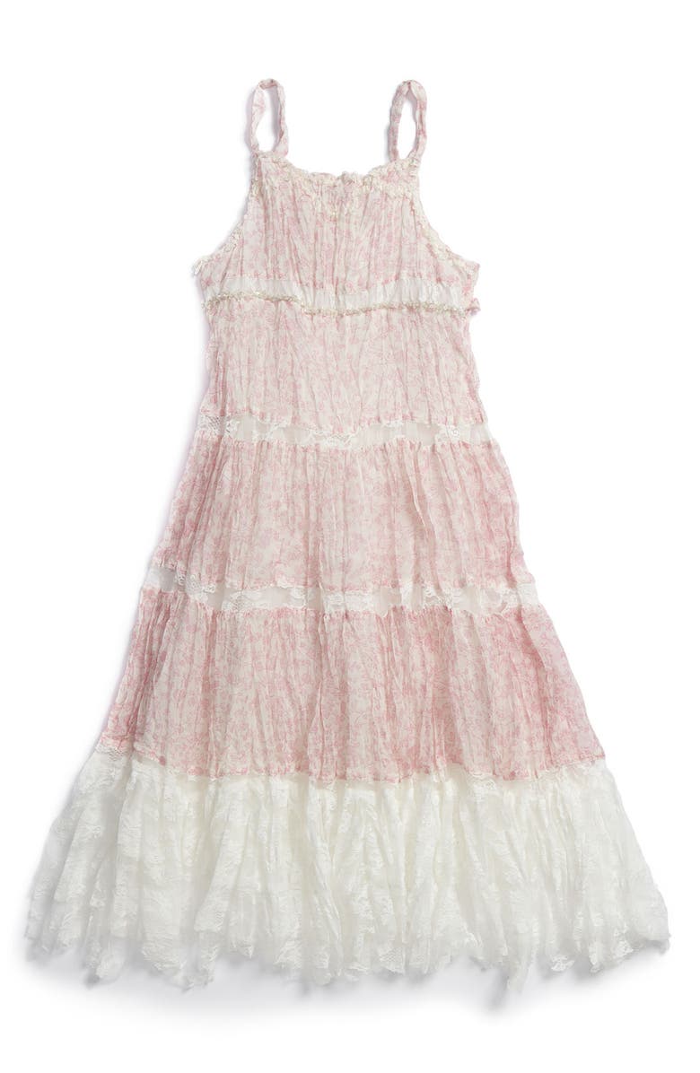 Biscotti Floral Print Dress (Little Girls) | Nordstrom