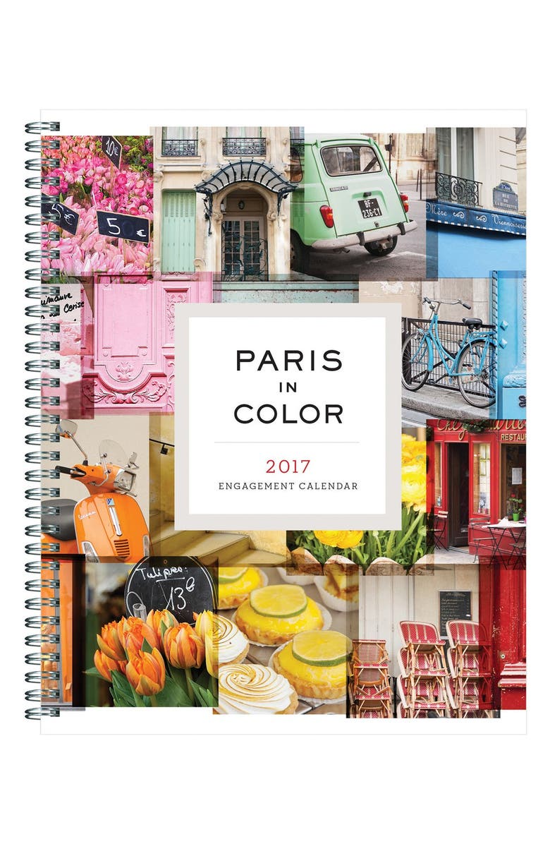 'Paris in Color' 2017 Engagement Calendar Nordstrom