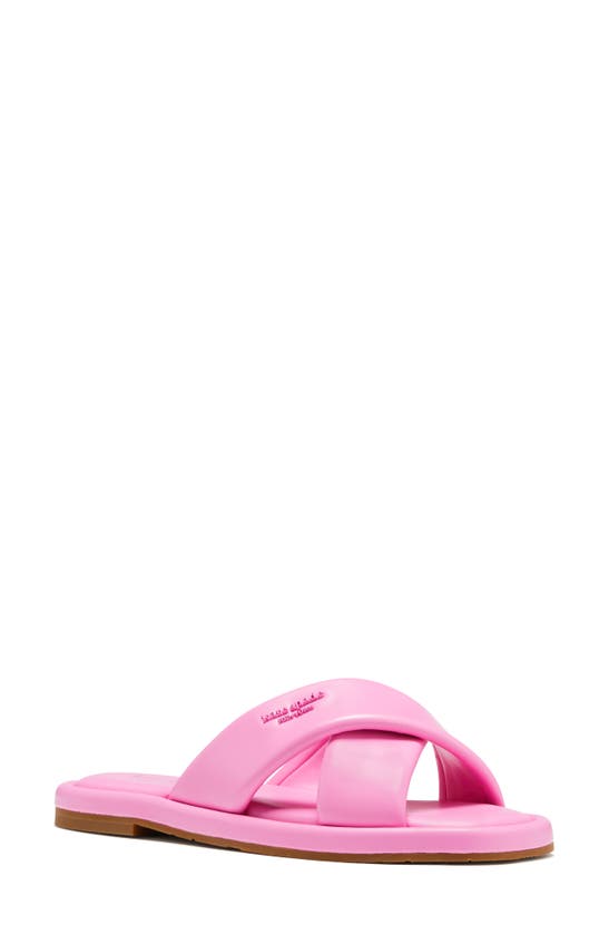 Shop Kate Spade Rio Slide Sandal In Carousel Pink