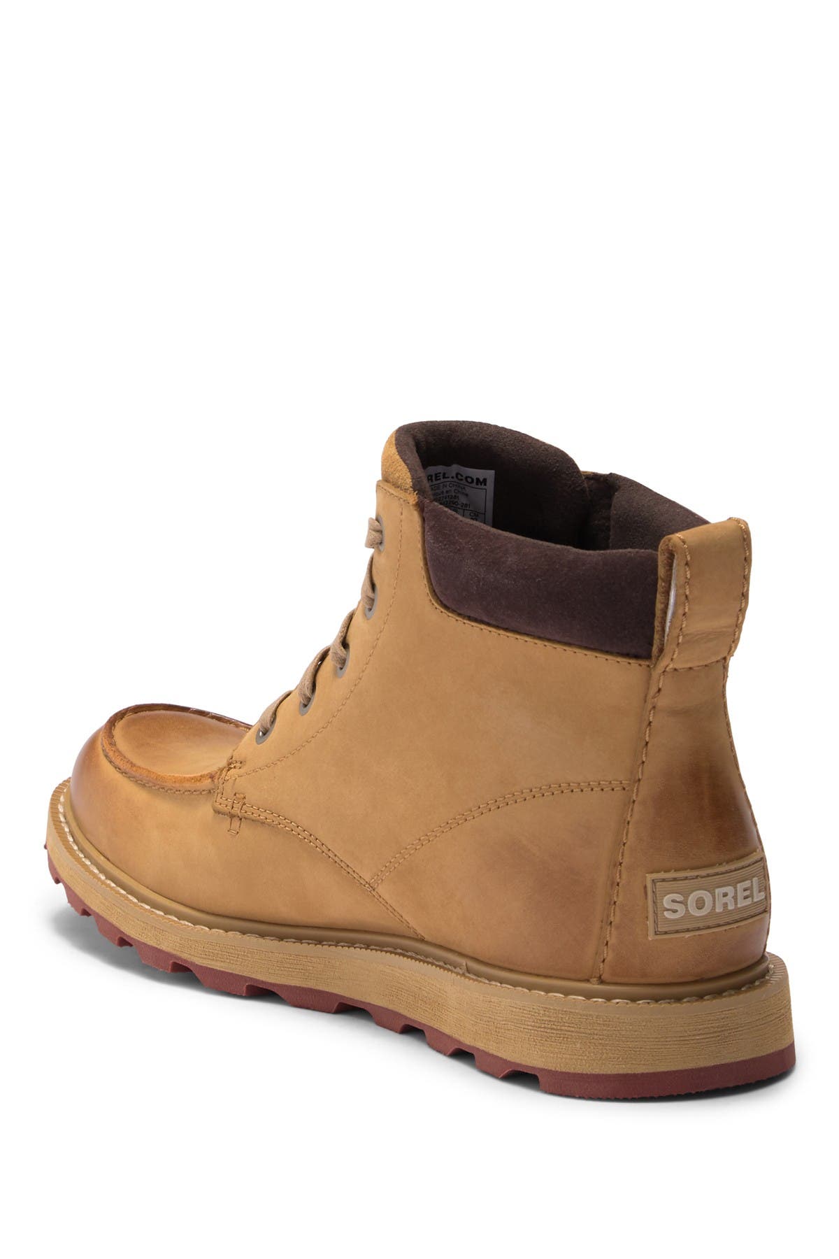 Madson Moc Toe Waterproof Leather Boot 