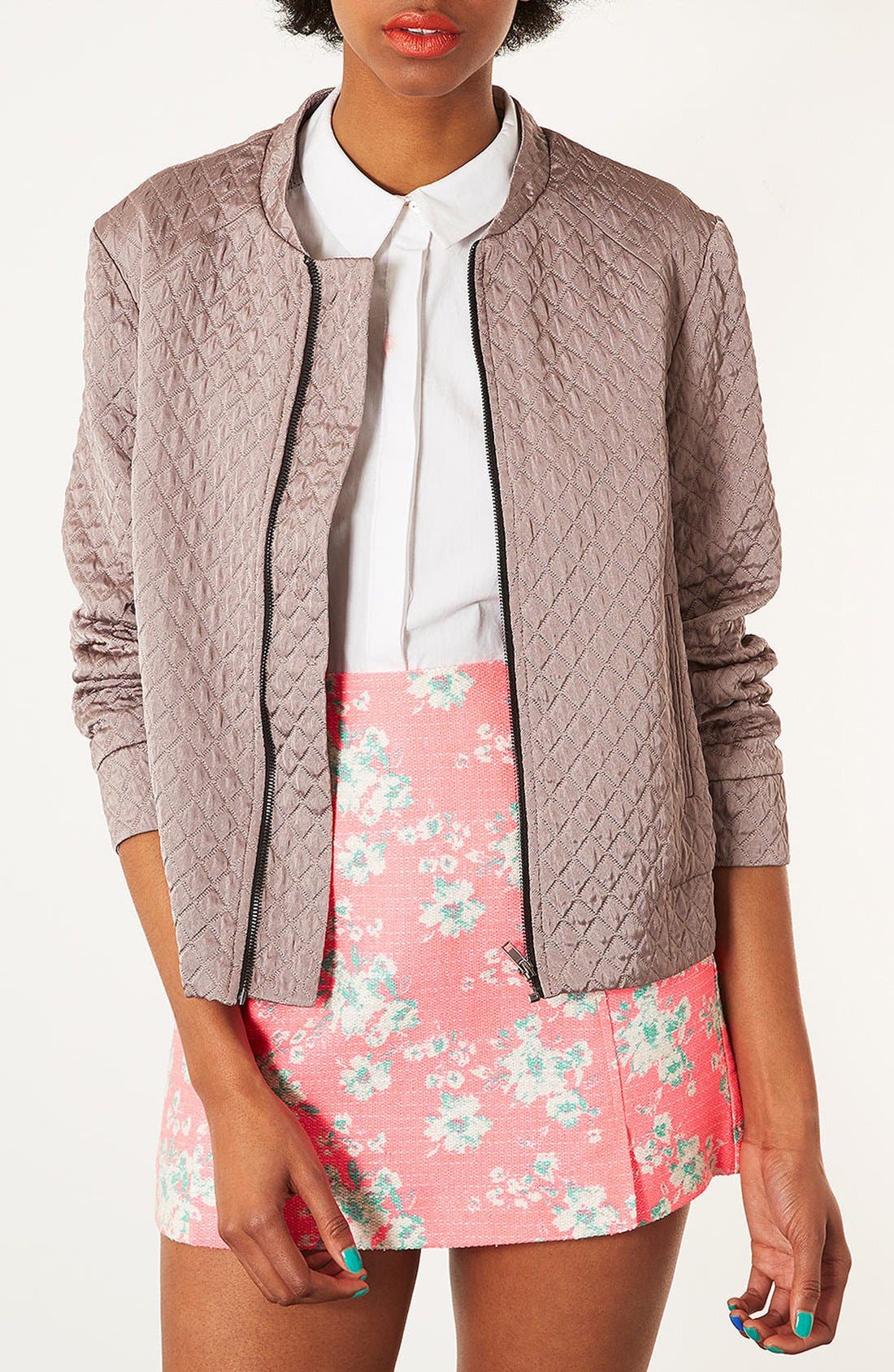 Quilted Oversized Bomber Jacket Nordstrom