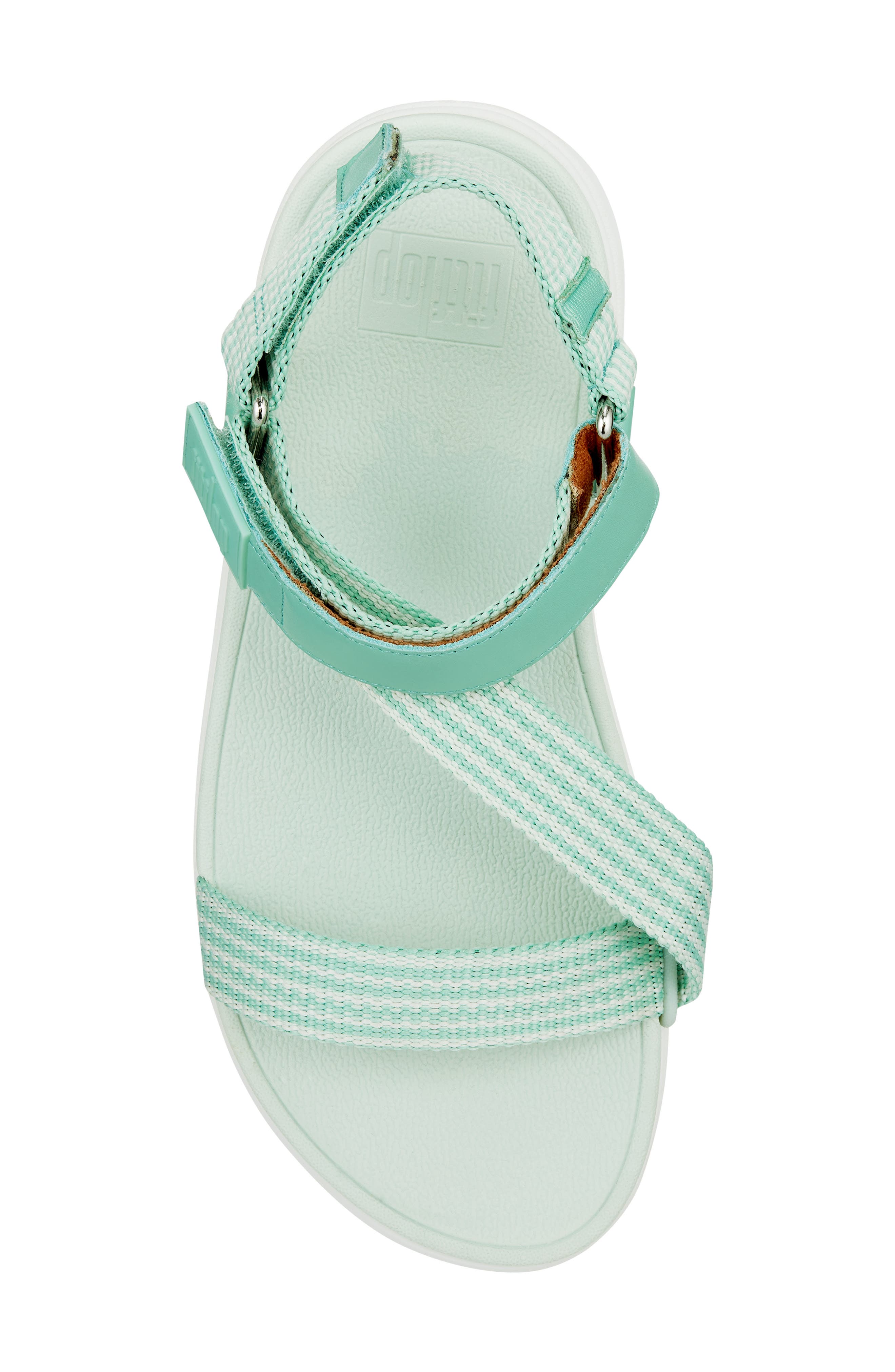loosh webbing z strap sandals