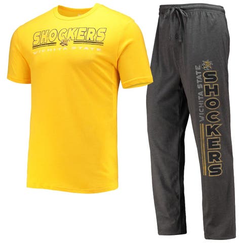 Men's Concepts Sport Charcoal NBA Windfall Allover Microfleece Pajama Pants