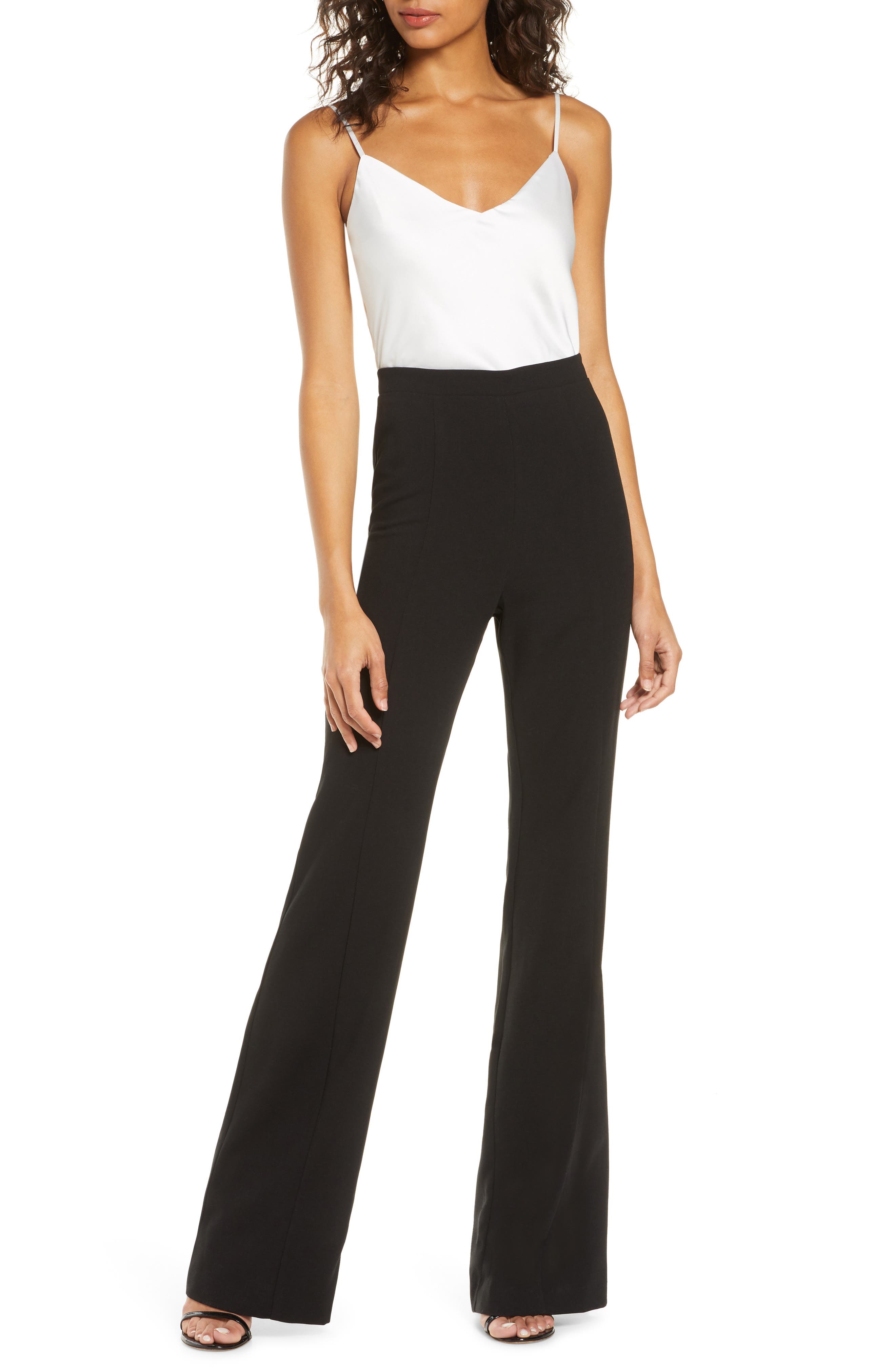 black halo jumpsuit nordstrom