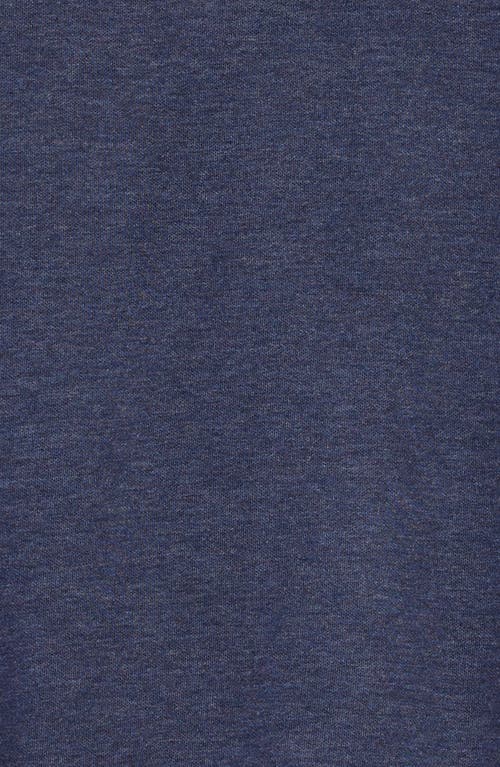 Johnston & Murphy Kids' Solid Reversible Quarter Zip Pullover In Navy/brown