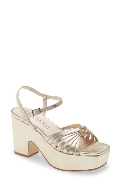 SOL SANA ROSY PLATFORM SANDAL,SS202S414N