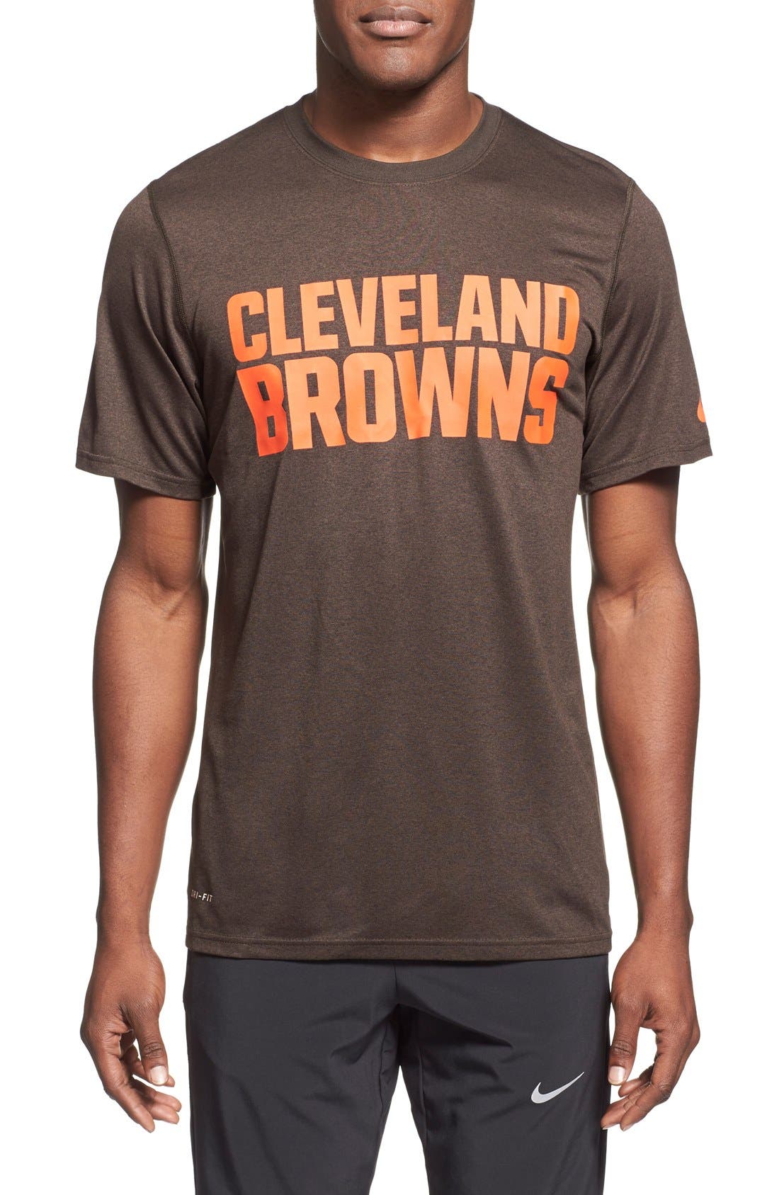 cleveland browns dri fit shirt