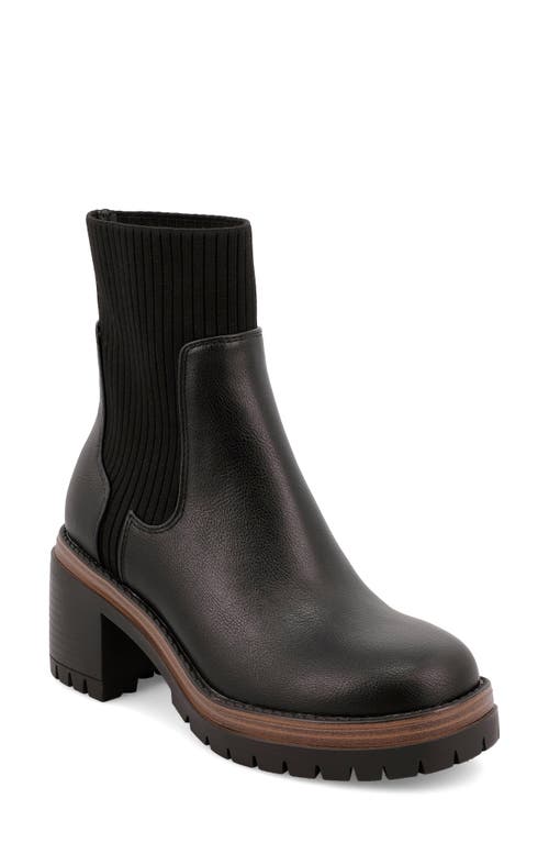 Shop Mia Alonza Platform Bootie In Black