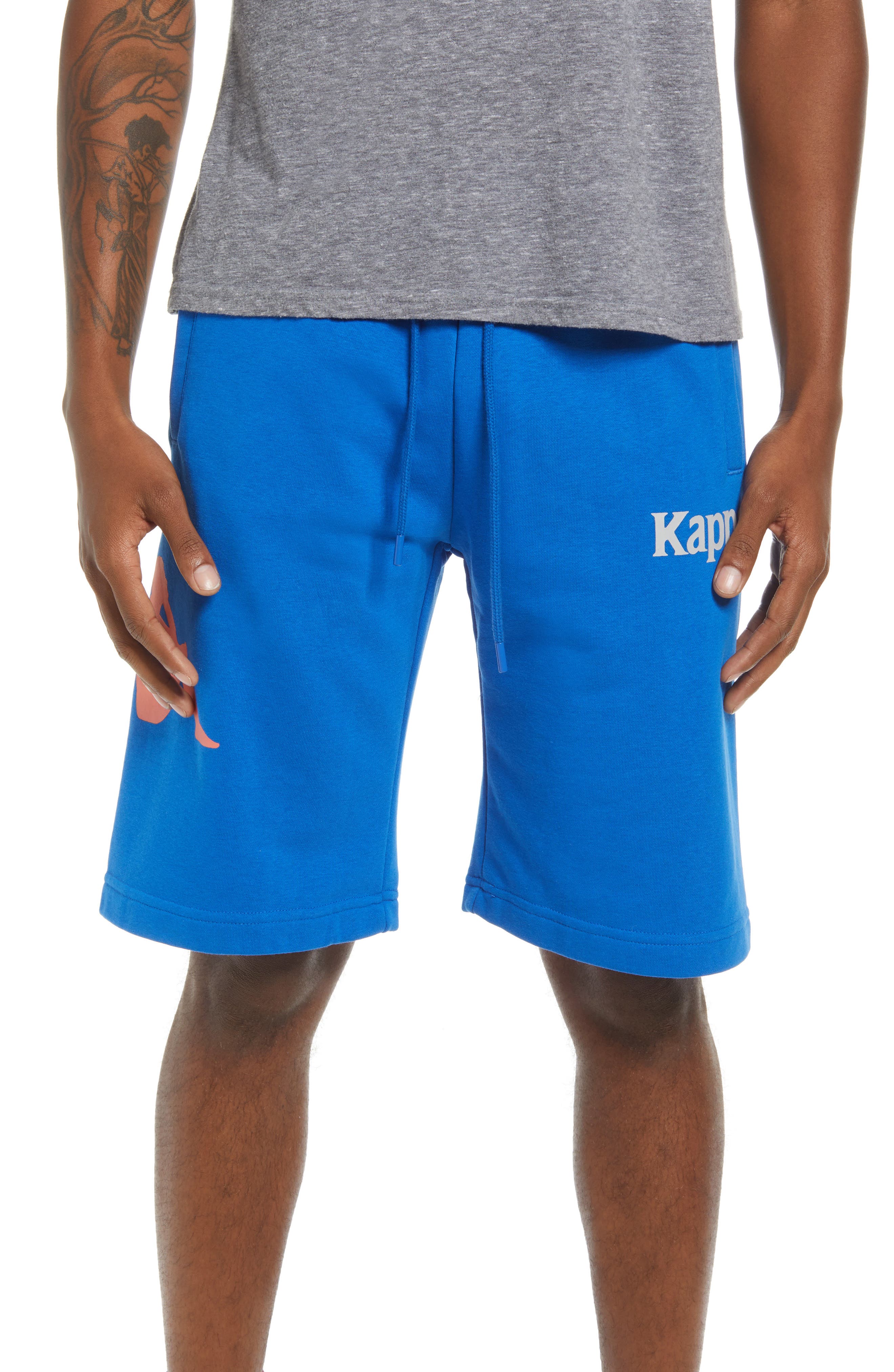 Kappa Men's Authentic Sangone Shorts in Blue at Nordstrom, Size X-Large