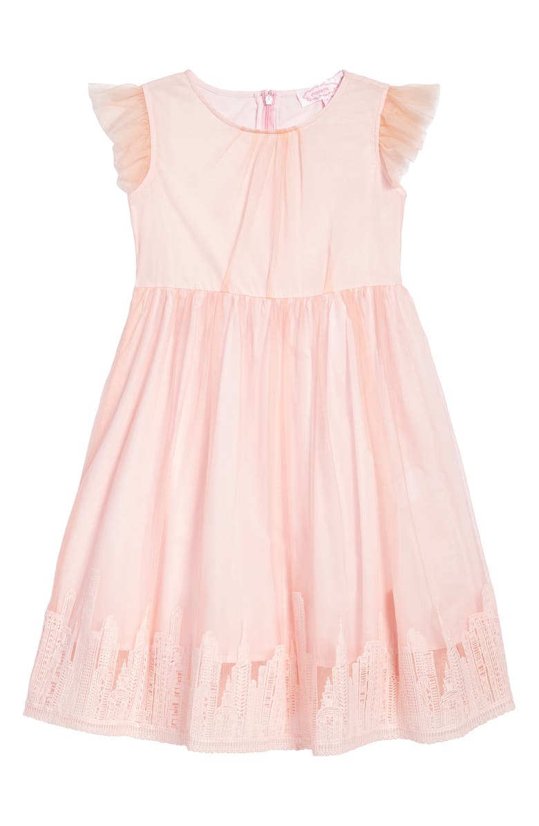 Popatu Embroidered Tulle Dress (Toddler Girls, Little Girls & Big Girls ...