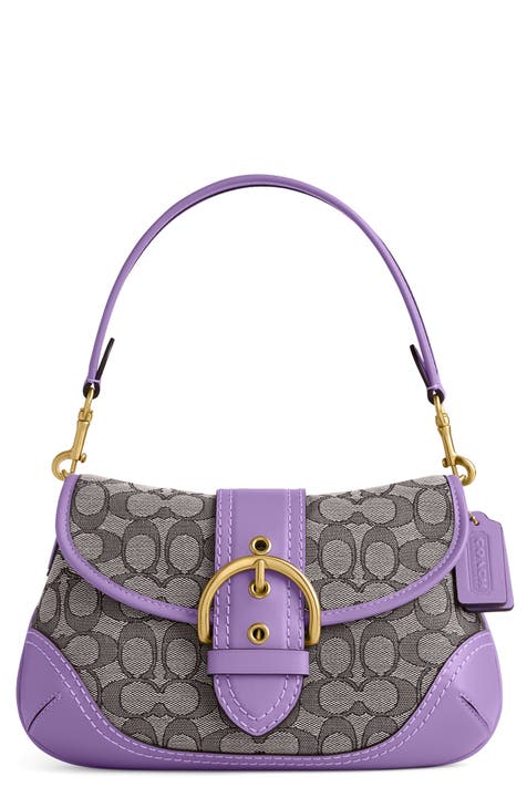 COACH Official Site Official page  LANA SHOULDER BAG 23 IN SIGNATURE  JACQUARD