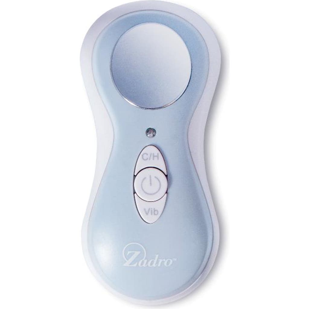 Zadro Handheld Hot & Cold Massager In Blue/white