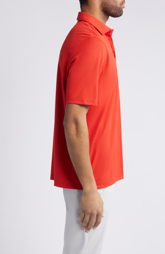 Shop Johnston & Murphy Xc4 Cool Degree Performance Polo In Red
