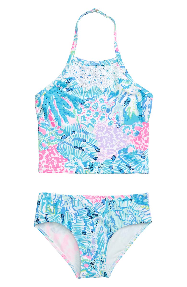 Lilly Pulitzer® Kinley Two-Piece Swimsuit (Toddler Girls, Little Girls ...
