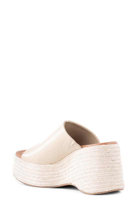 Shop Seychelles Tulip Platform Sandal In Off White