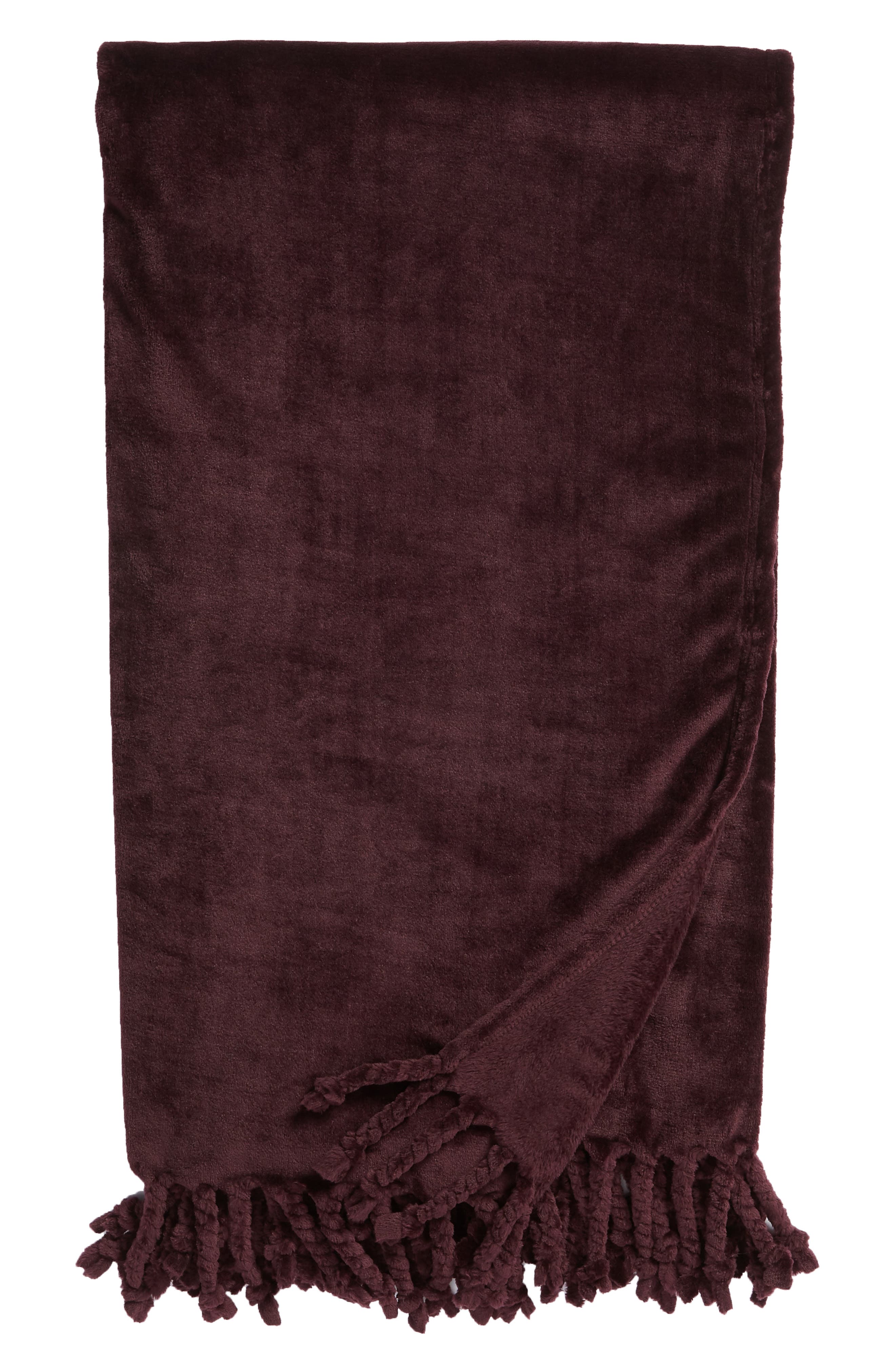 NORDSTROM AT HOME,
                            Kennebunk Bliss Plush Throw,
                            Main thumbnail 385, color,
                            930
