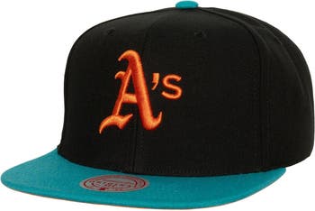 oakland a's snapback mitchell and ness