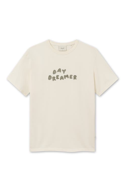 Shop Forét Foret Dream Organic Cotton Graphic T-shirt In Cloud