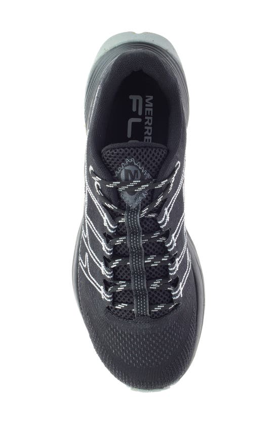 Merrell Merrel Moab Flight Trail Running Shoe In Black