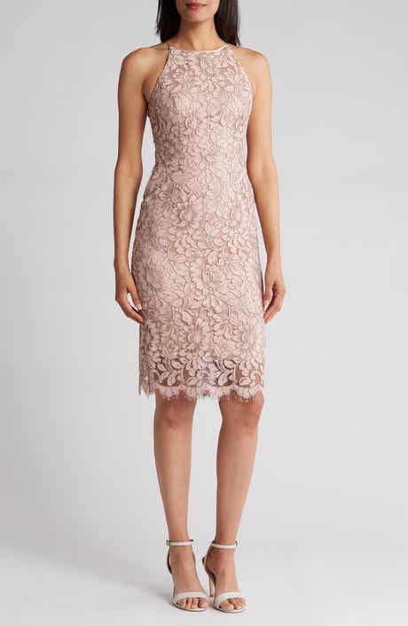 Eliza j sleeveless 2024 lace sheath dress
