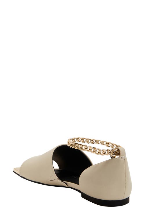 Katy Perry Caught Up Square Toe Anklet Sandal In Chalk