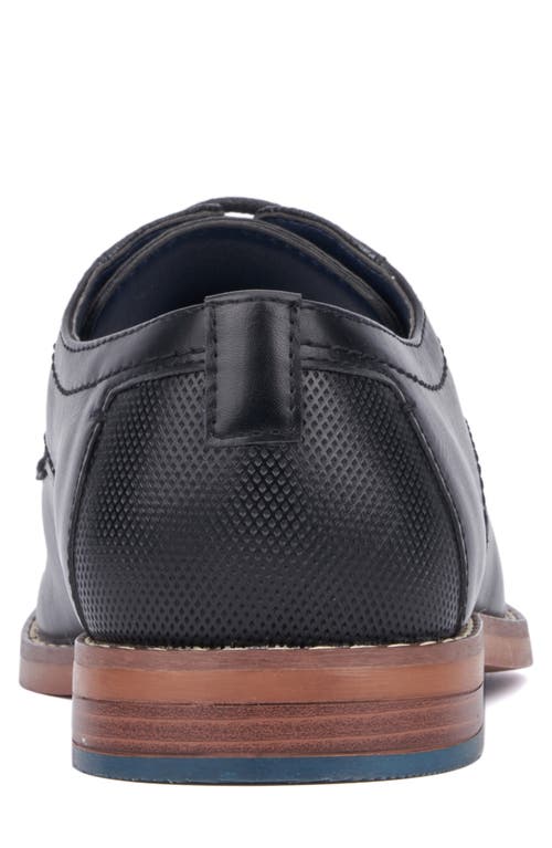 Reserve Footwear Plain Toe Derby In Black