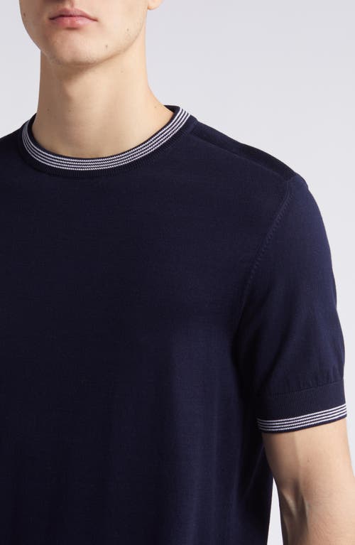 Shop Hugo Boss Boss Mailan T-shirt In Dark Blue