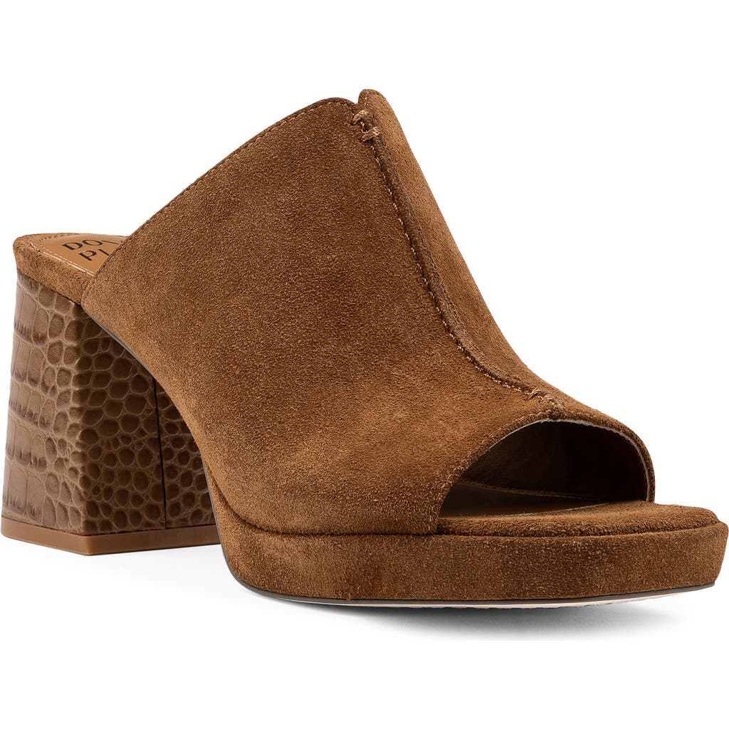Donald Pliner Platform Mule In Saddle-sdle